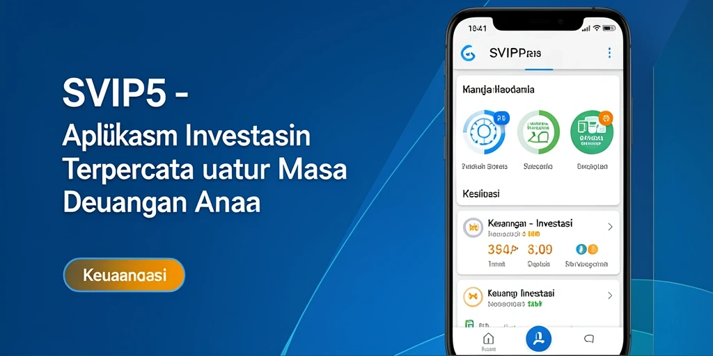 Tampilan antarmuka aplikasi SVIP5 yang sederhana dan fungsional.
