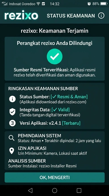 Kanal Resmi Rezixo untuk Pengguna Android Indonesia